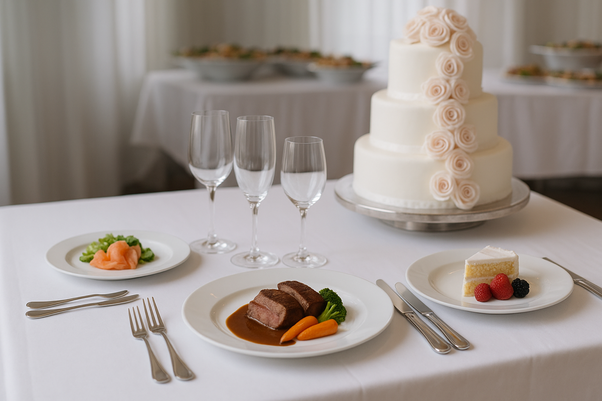 Mad og drikke i brylluppet